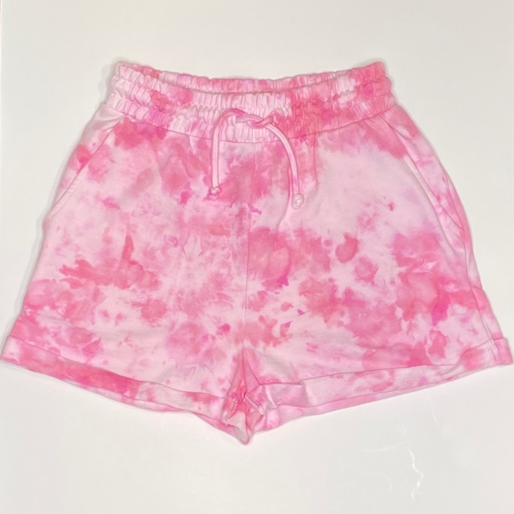 Custom Tie-dye Drawstring cotton Lounge sh…